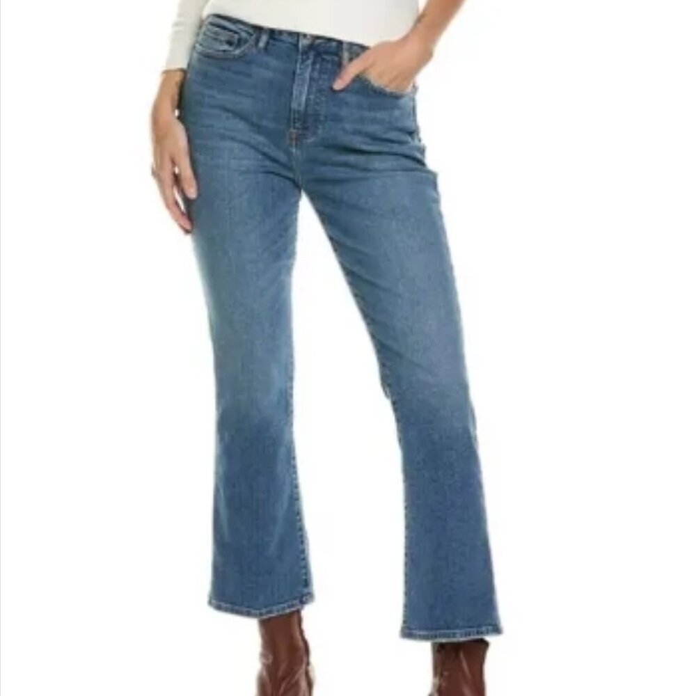 FRAME Le Crop Mini Boot Jeans – Bixby Wash – Size 27 – NWOT